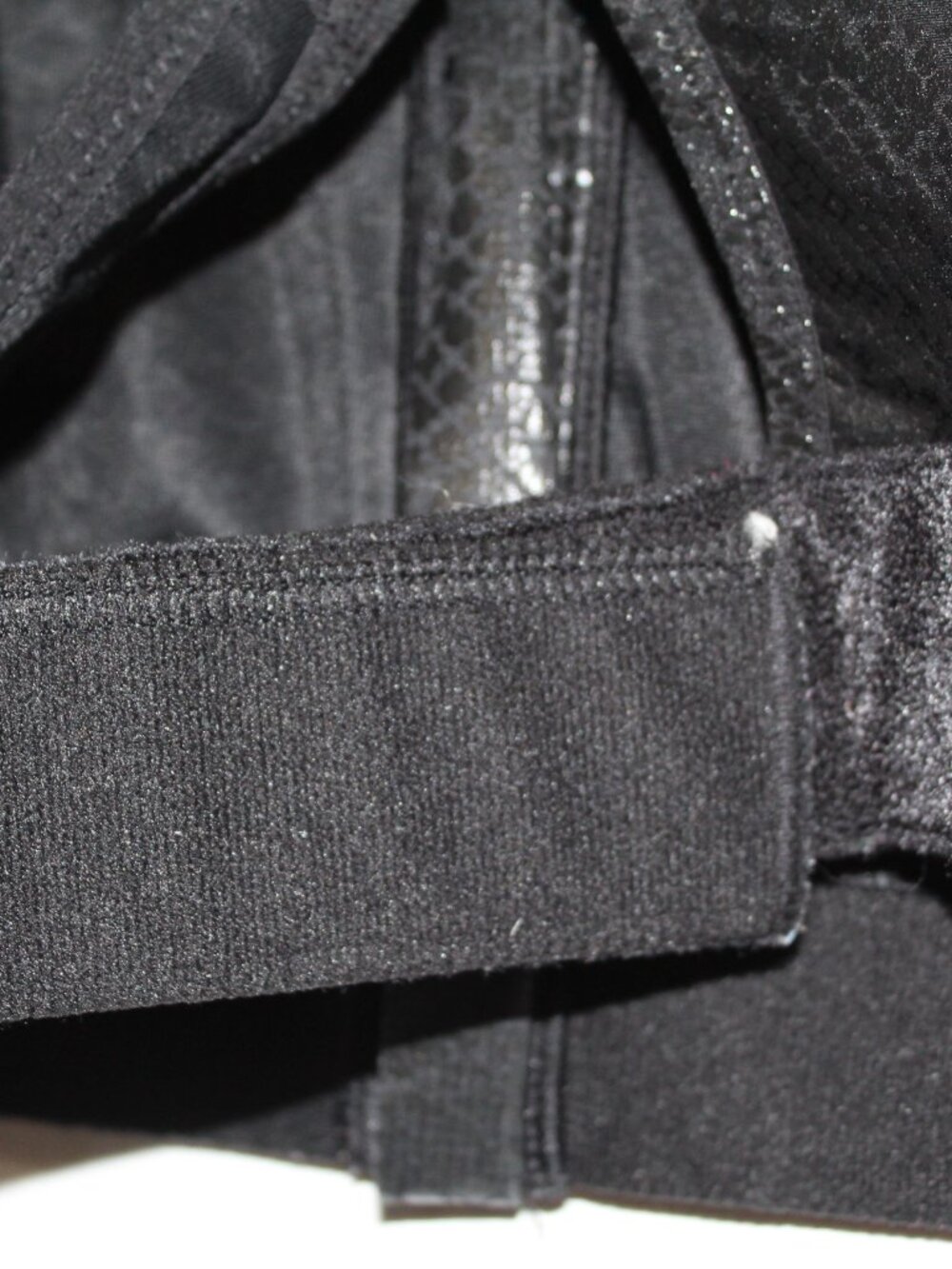 SHEFIT Black Snakeskin Ultimate High Impact Sports Bra - Picture 8 of 9